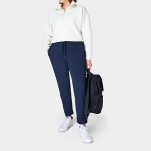 Sweaty Betty Explorer Pants Joggers Navy Blue Athletic Pants Activewear